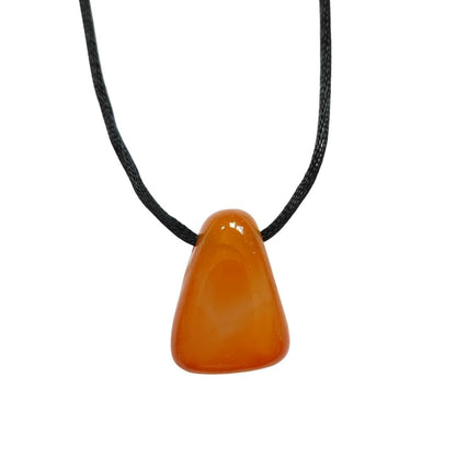 Colgante Rodado agujereado de Carneola - Mystical Tienda