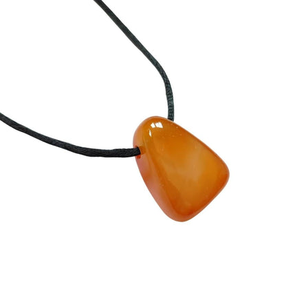 Colgante Rodado agujereado de Carneola - Mystical Tienda