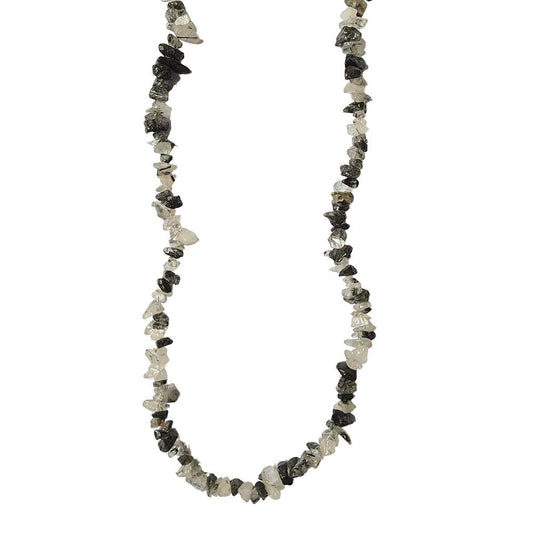 Collar Chip de Cuarzo Turmalinado - Mystical Tienda