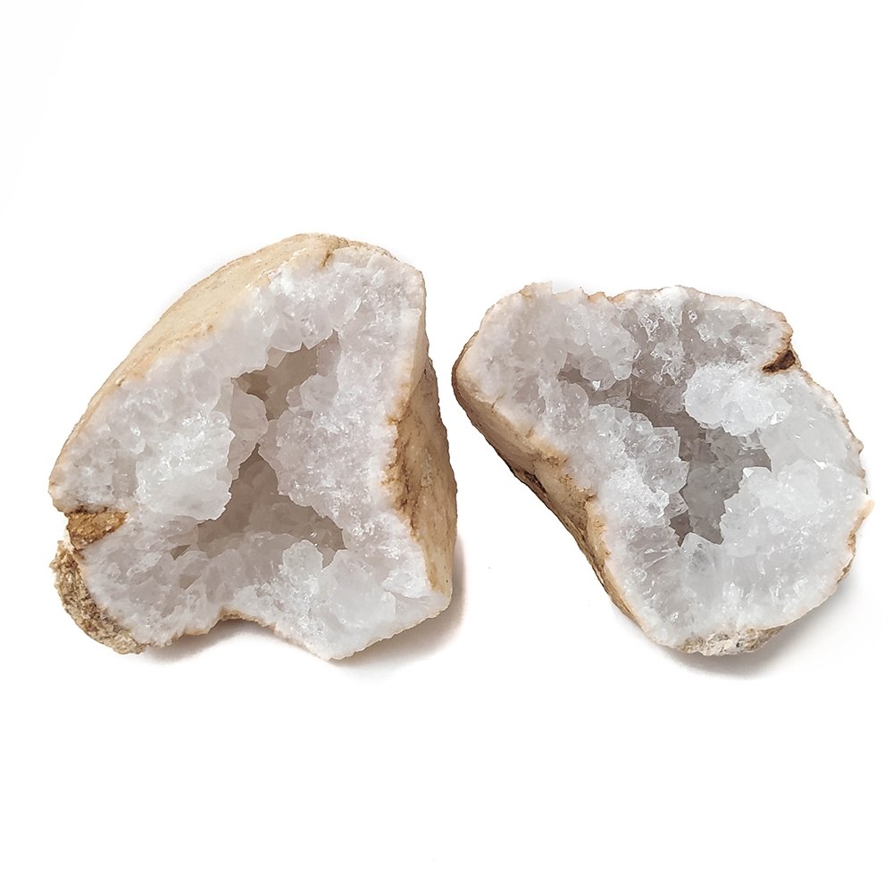 Geoda de Cuarzo Blanco Completa - Mystical Tienda Esotérica y de Minerales