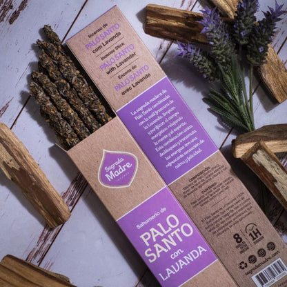 Incienso Palo Santo con Lavanda Sagrada Madre - Mystical Tienda