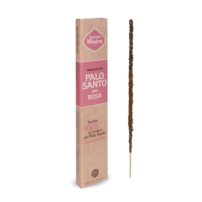 Incienso Palo Santo con Rosas Sagrada Madre - Mystical Tienda