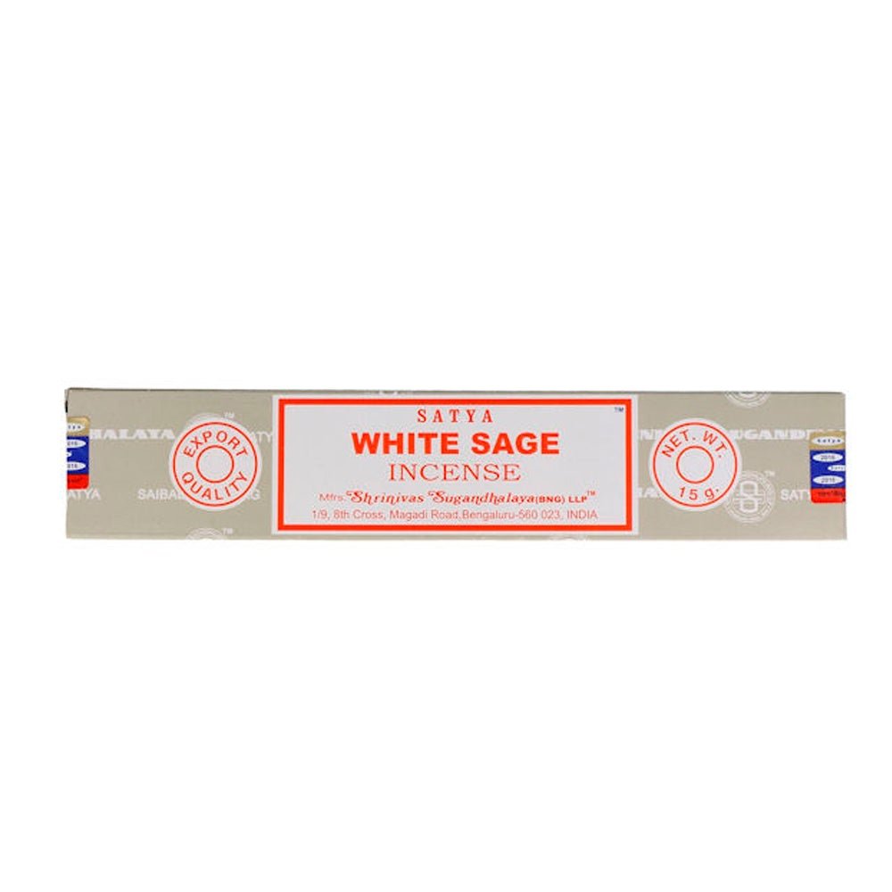 Incienso Satya White Sage - Salvia Blanca - Mystical Tienda