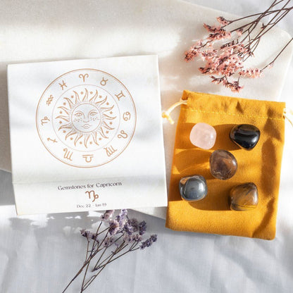 Kit de Gemas para Capricornio - Mystical Tienda