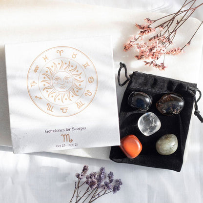 Kit de Gemas para Escorpio - Mystical Tienda
