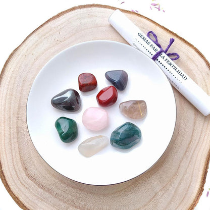 Kit de Gemas para la Fertilidad - Mystical Tienda Esotérica y de Minerales