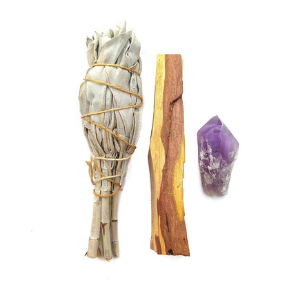 Kit de Limpieza Salvia Blanca - Mystical Tienda Esotérica y de Minerales