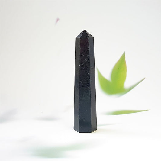 Obelisco de Obsidiana Negra - Mystical Tienda