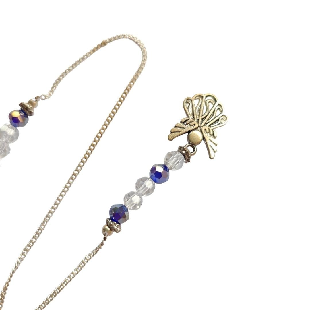 Péndulo de Angelita con Cadena de Ángel - Mystical Tienda