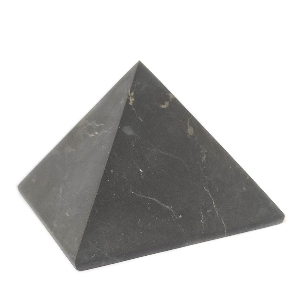 Pirámide de Shungit Mate - Mystical Tienda Esotérica y de Minerales