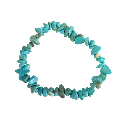 Pulsera Chip de Howlita Azul - Mystical Tienda