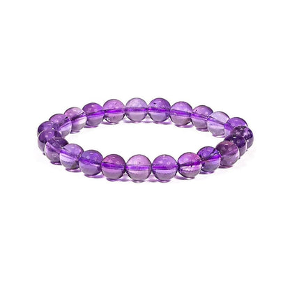 Pulsera de Amatista Bola Lisa - Mystical Tienda