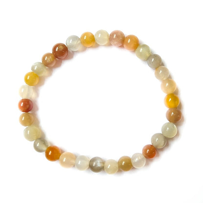 Pulsera de Piedra de Luna Multicolor - Mystical Tienda Esotérica y de Minerales