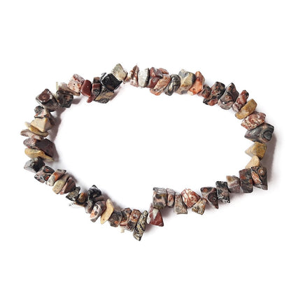 Pulsera tipo chip de Jaspe Leopardo - Mystical Tienda Esotérica y de Minerales