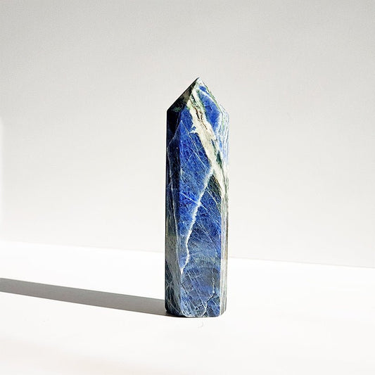 Punta de Sodalita - Creatividad y Calma - Mystical Tienda