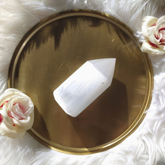 Punta Generadora de Selenita - Mystical Tienda