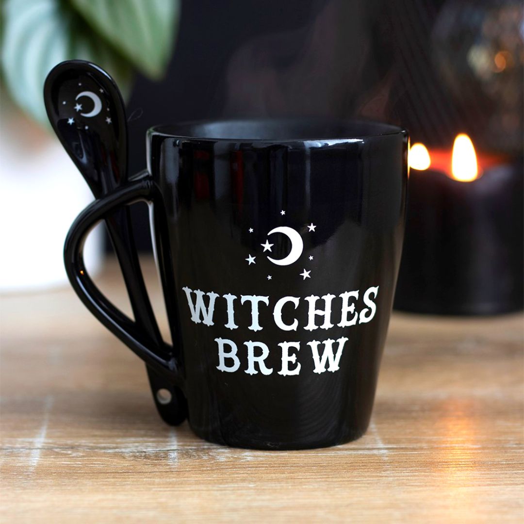 Taza con cuchara - Witches brew - Mystical Tienda